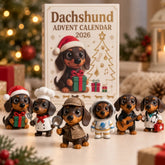 🐾 Dachshund Advent Calendar – 24 Days of Adorable Puppy Surprises
