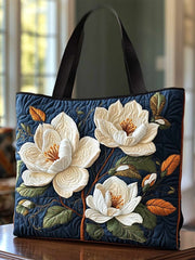 Elegant white flowers Tote Bag