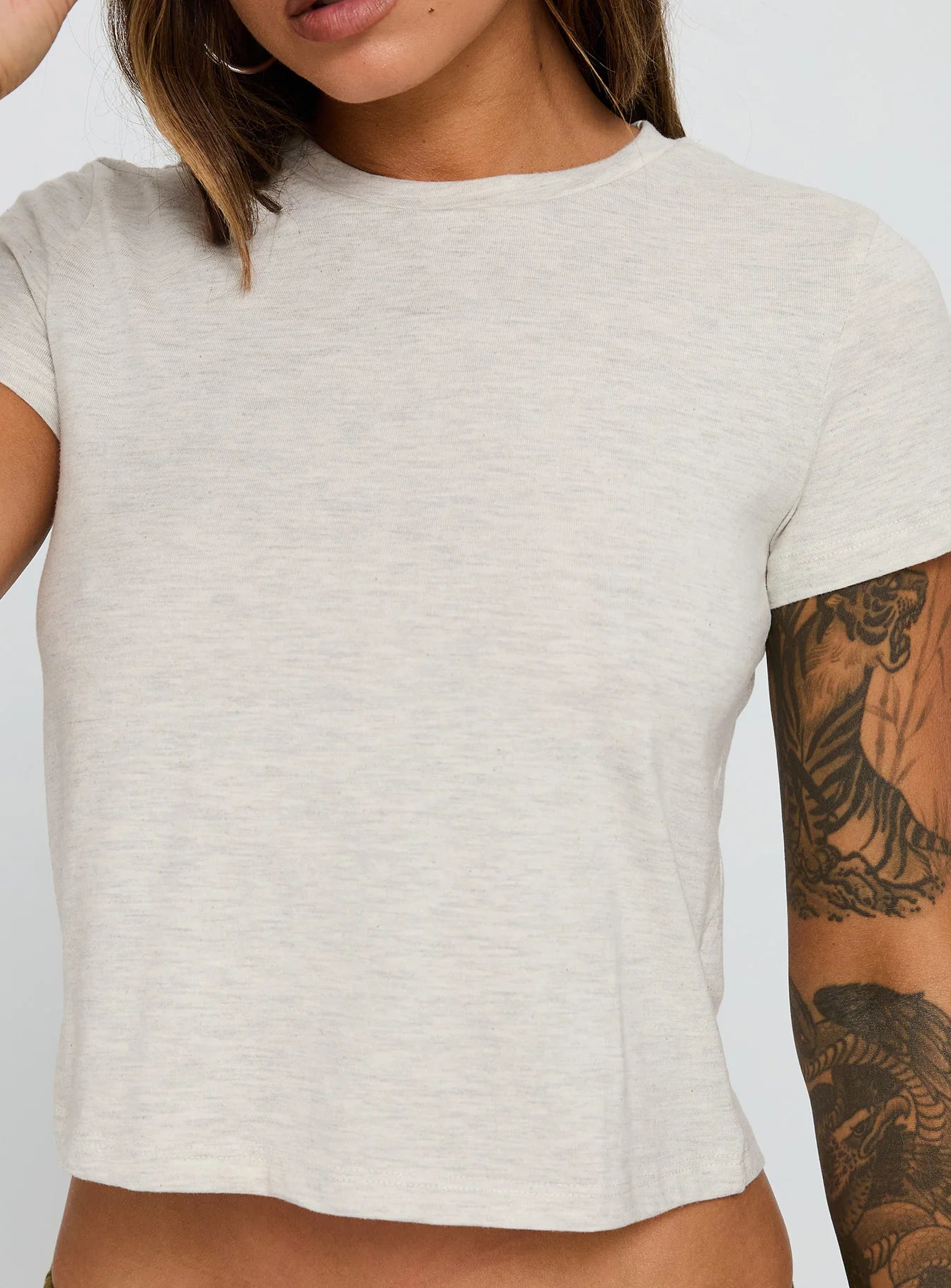 Micah Tee Grey Marle