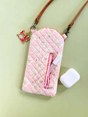 Ocean Quilted Slim Phone Crossbody Bag