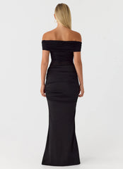 Either Way Maxi Dress - Black