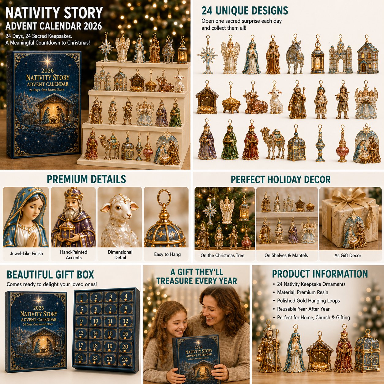 2026 Advent Calendar: The Coming Of Jesus