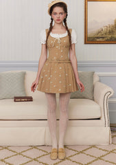 Flower Diary Corset Dress