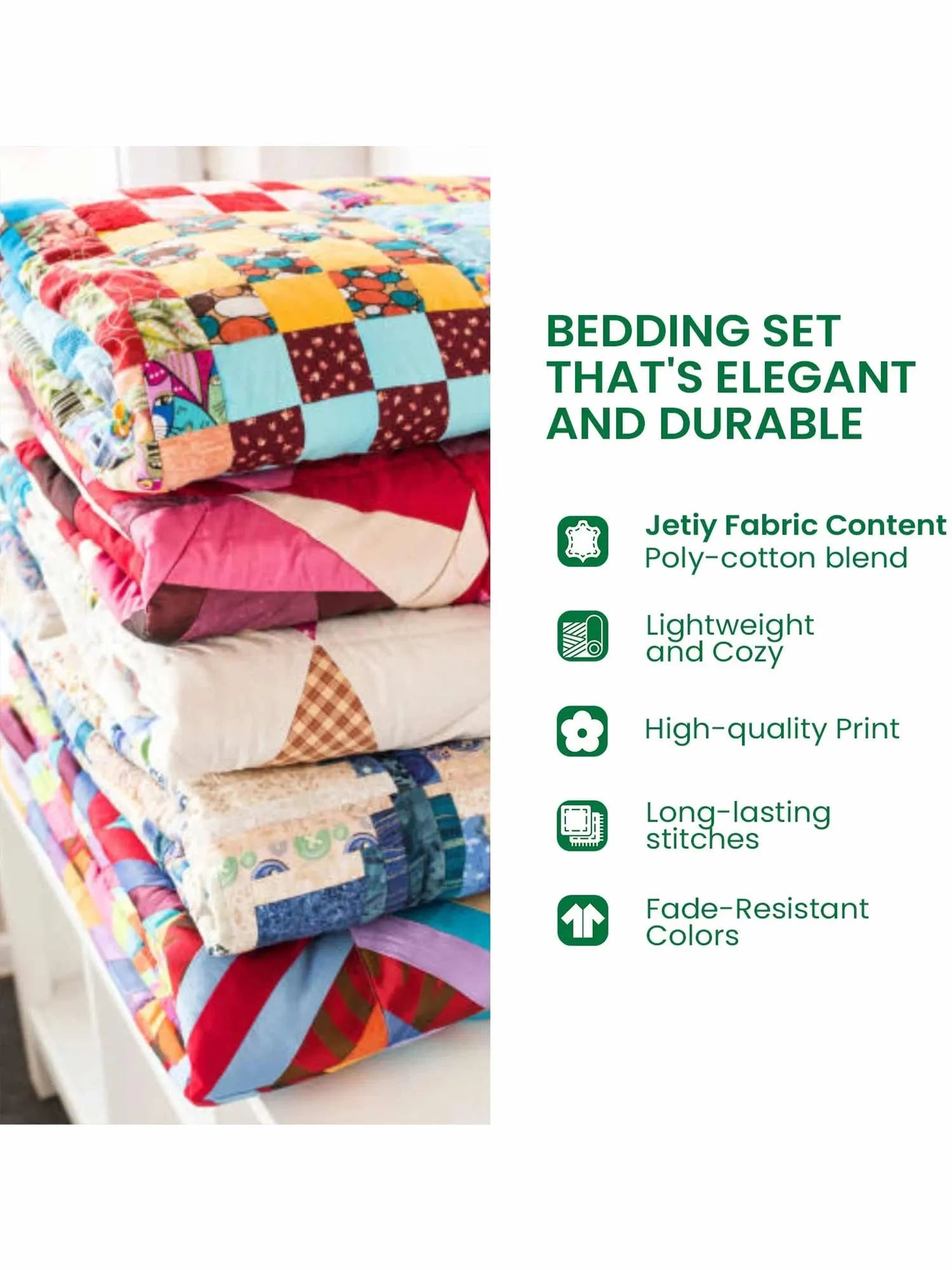 Texas 3-Piece Quilted Bedding Set