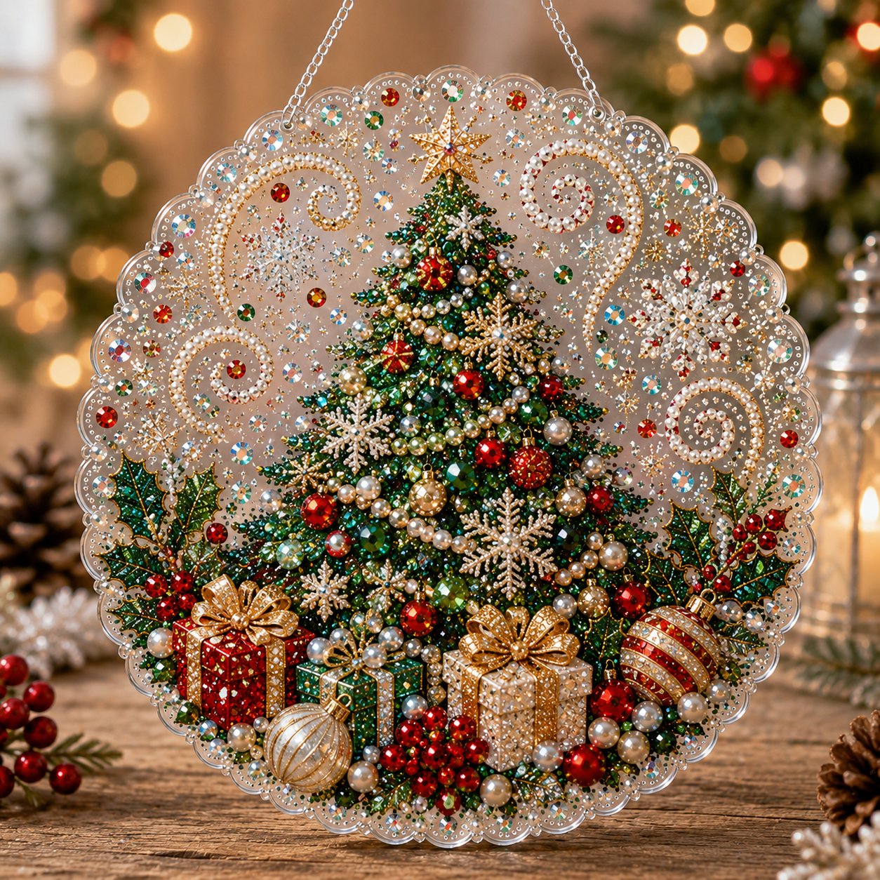 ✨ Christmas Pearl Art Hanging Ornament Kit🎅-- Free Shipping 🚚
