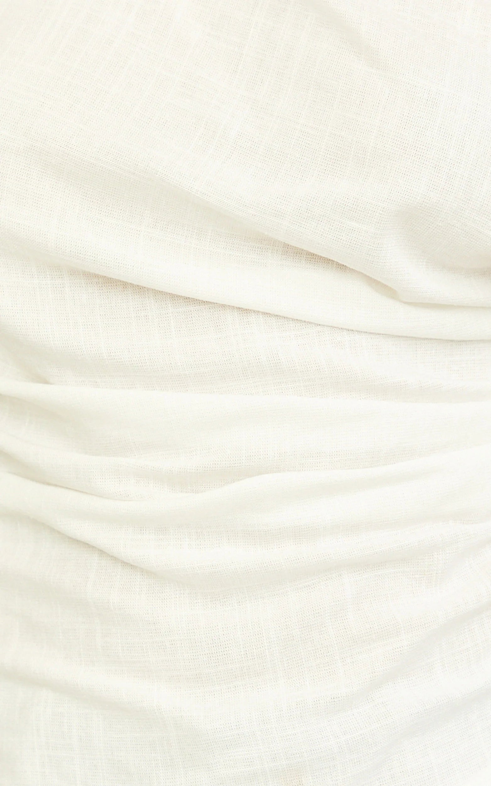Robilyn - Off Shoulder Linen Look Top in White