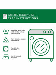 Morning Flutter 3-Piece Quilted Bedding Set
